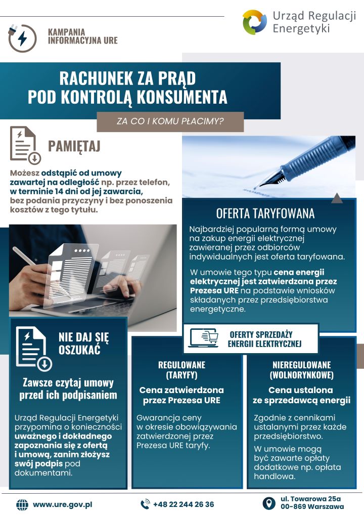 Ulotka rachunek pod kontrolą konsumenta str. 1