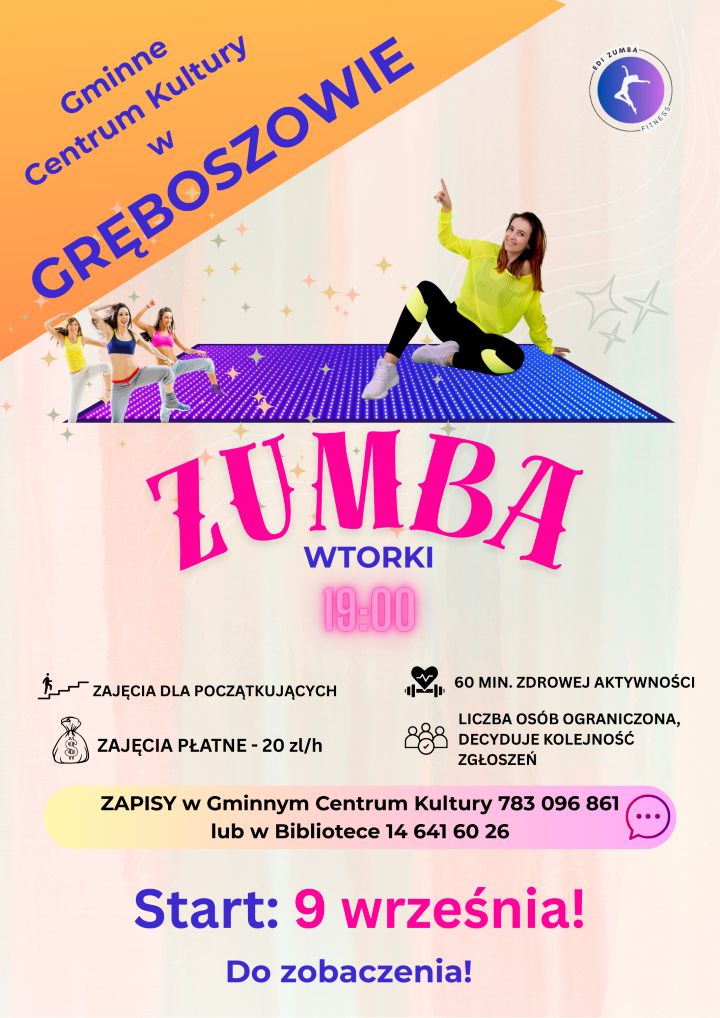 Plakat zumba