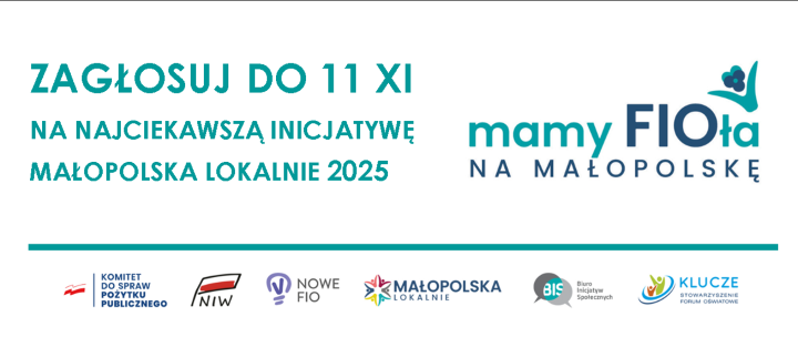 Plakat Małopolska Lokalnie 2025