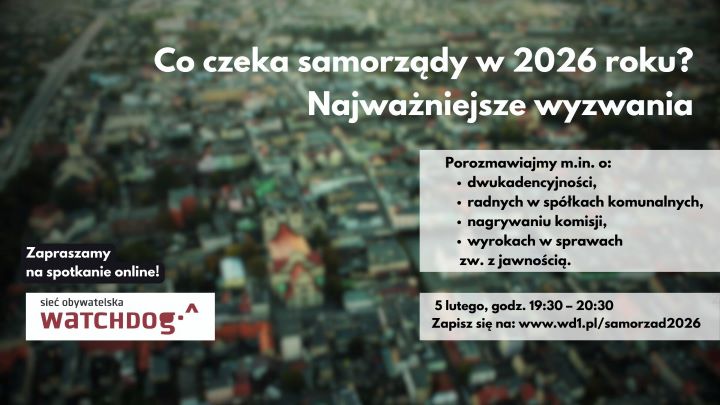 Plakat spotkanie