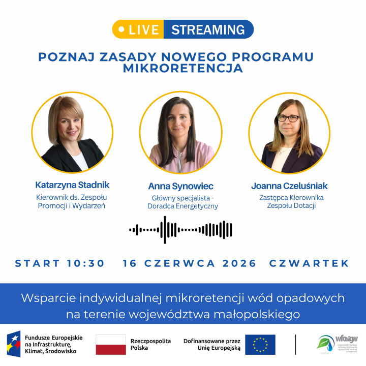 Plakat LIVE Mikroretencja miniatura
